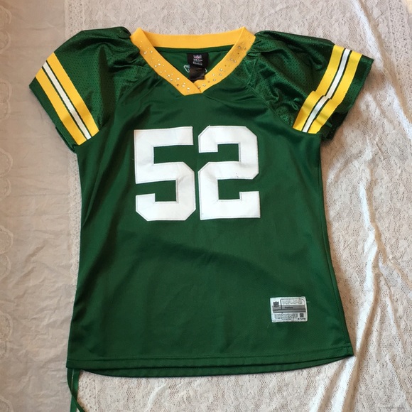 NFL Tops - NFL Wisconsin Green Bay Packers Jersey Matthews 52 Size Large Womens
